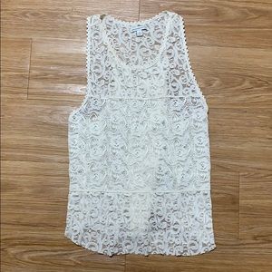American Eagle Lace Sleeveless Top